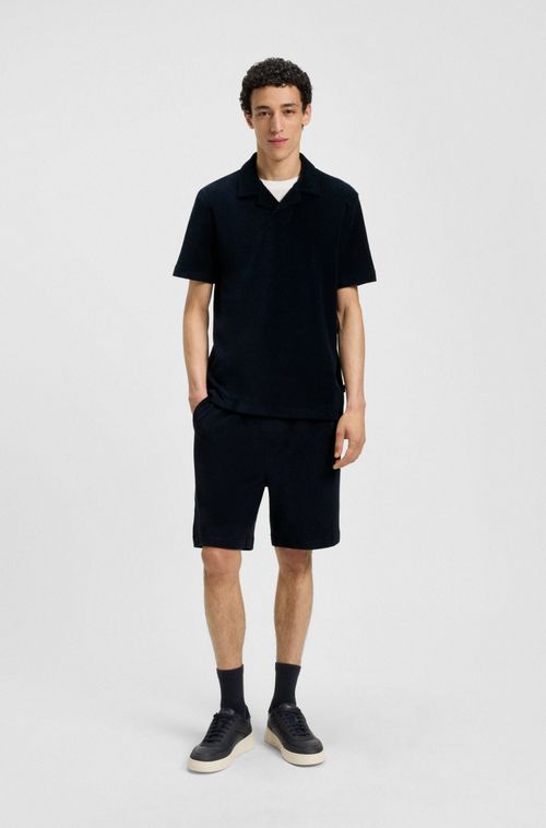 Polo De Colarinho Johnny Em Algodão Turco