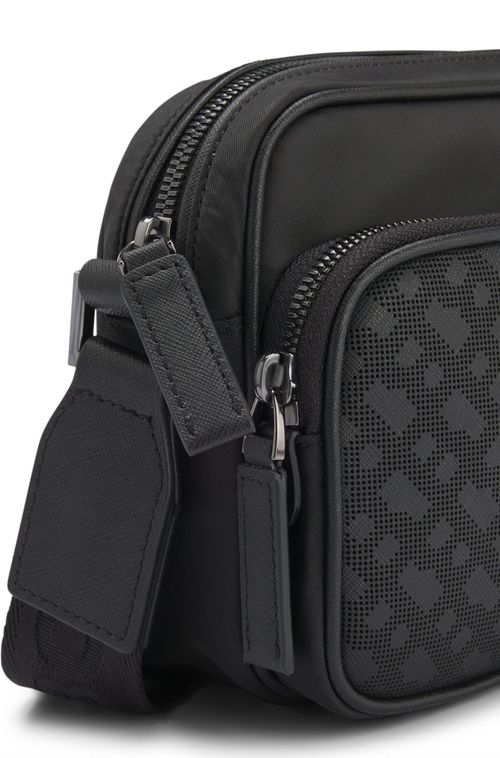Bolsa A Tiracolo Com Padrão De Monograma
