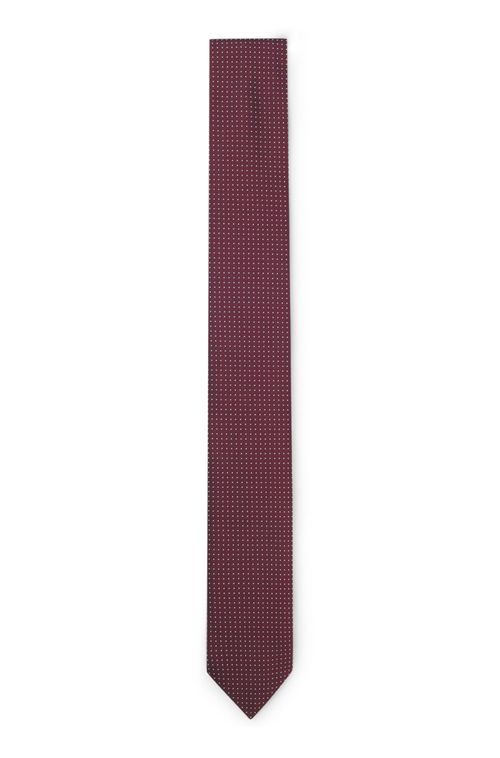 Gravata Em Mistura De Seda Com Padrão Jacquard