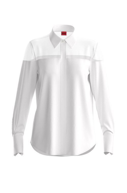 Camisa De Algodão Regular Fit