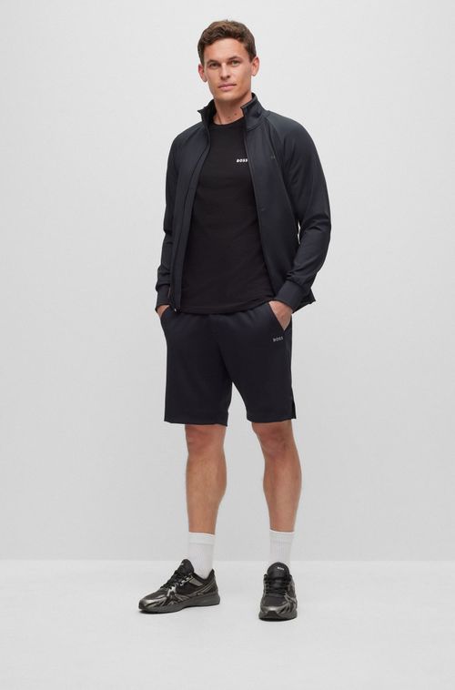 Conjunto De Duas Camisetas Com Logo Em Algodão Elástico