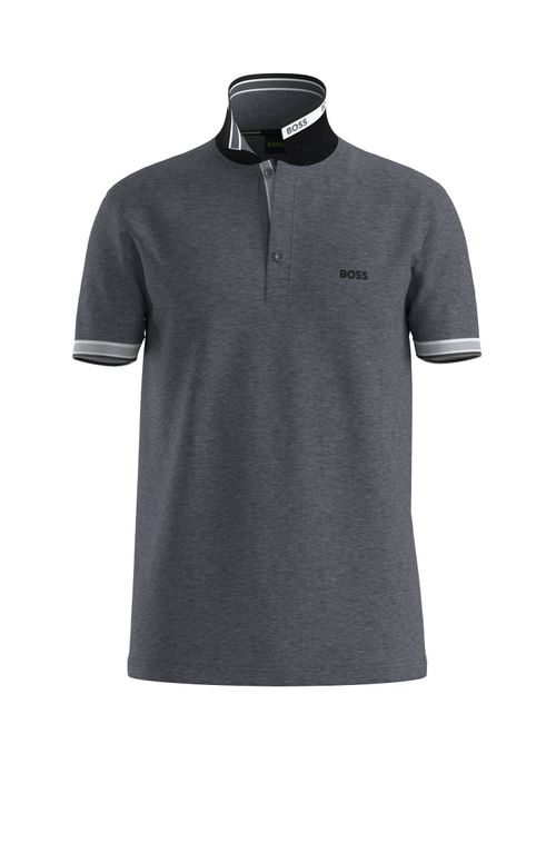 Polo Paddy Em Piqué De Algodão Com Logo
