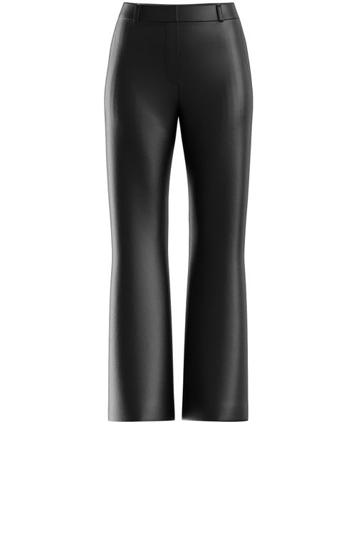 Calça Boca De Sino De Poliéster