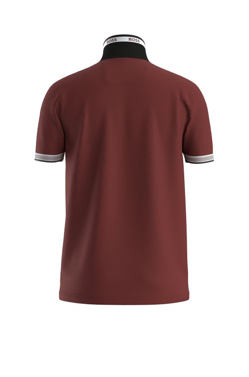 Polo Paddy Em Piqué De Algodão Com Logo