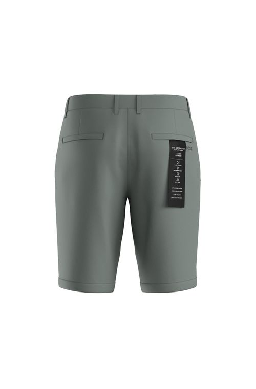 Shorts De Ajuste Slim Em Tecido Elástico