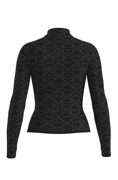 Blusa De Manga Comprida De Ajuste Slim