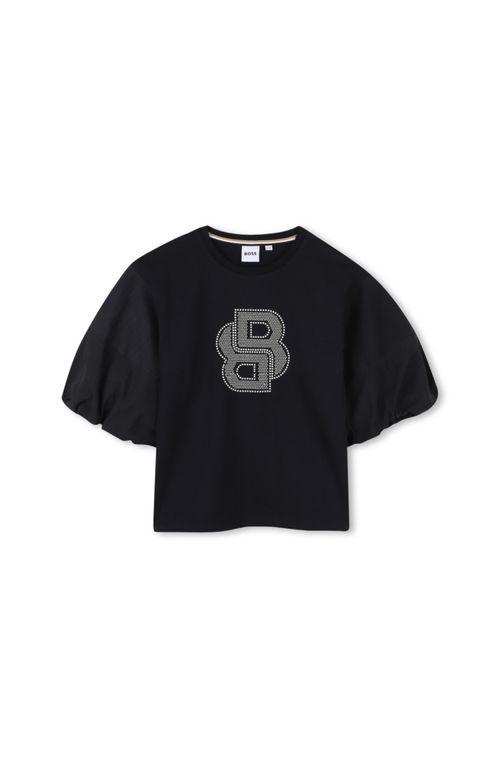 Camiseta Infantil Com Monograma Double B