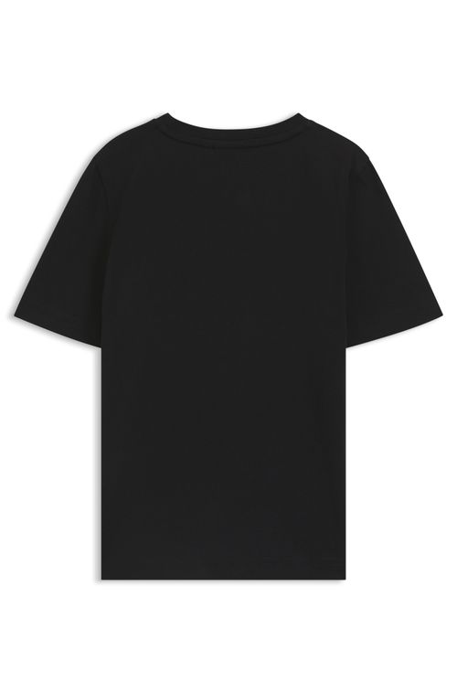 Camiseta Infantil Em Jersey De Algodão Com Logo