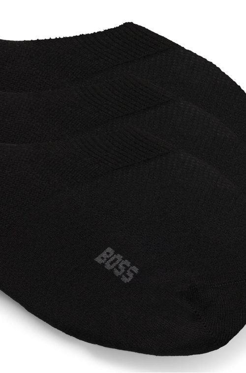 Conjunto De Três Pares De Meias De Algodão