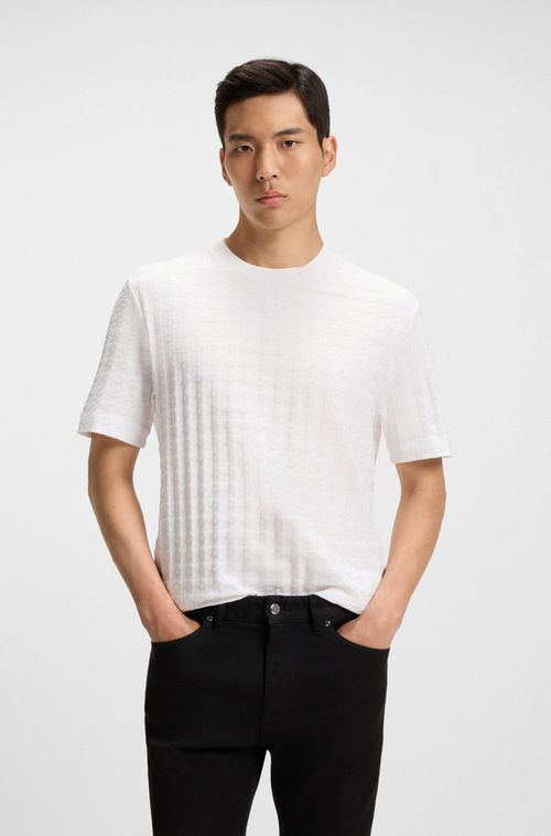 Camiseta Porsche X Boss Em Algodão Mercerizado