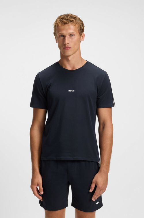 Camiseta De Pijama Em Algodão Elástico