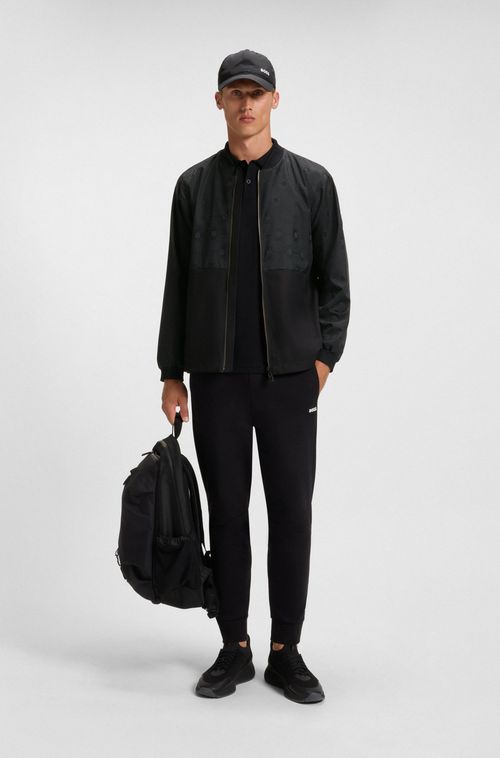 Casaco De Estilo Bomber Com Monograma Double B